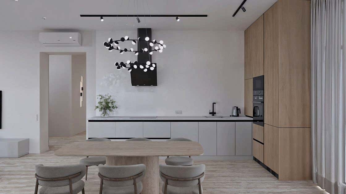 Кухня гостиная 4